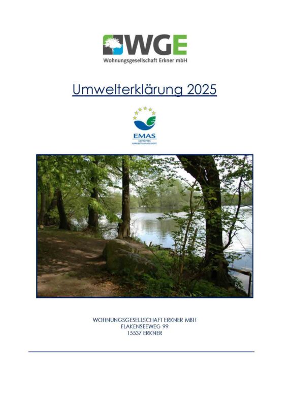 Umwelterklärung 2025